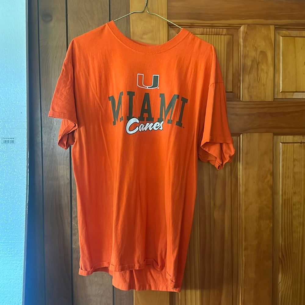 Miami Canes t shirt